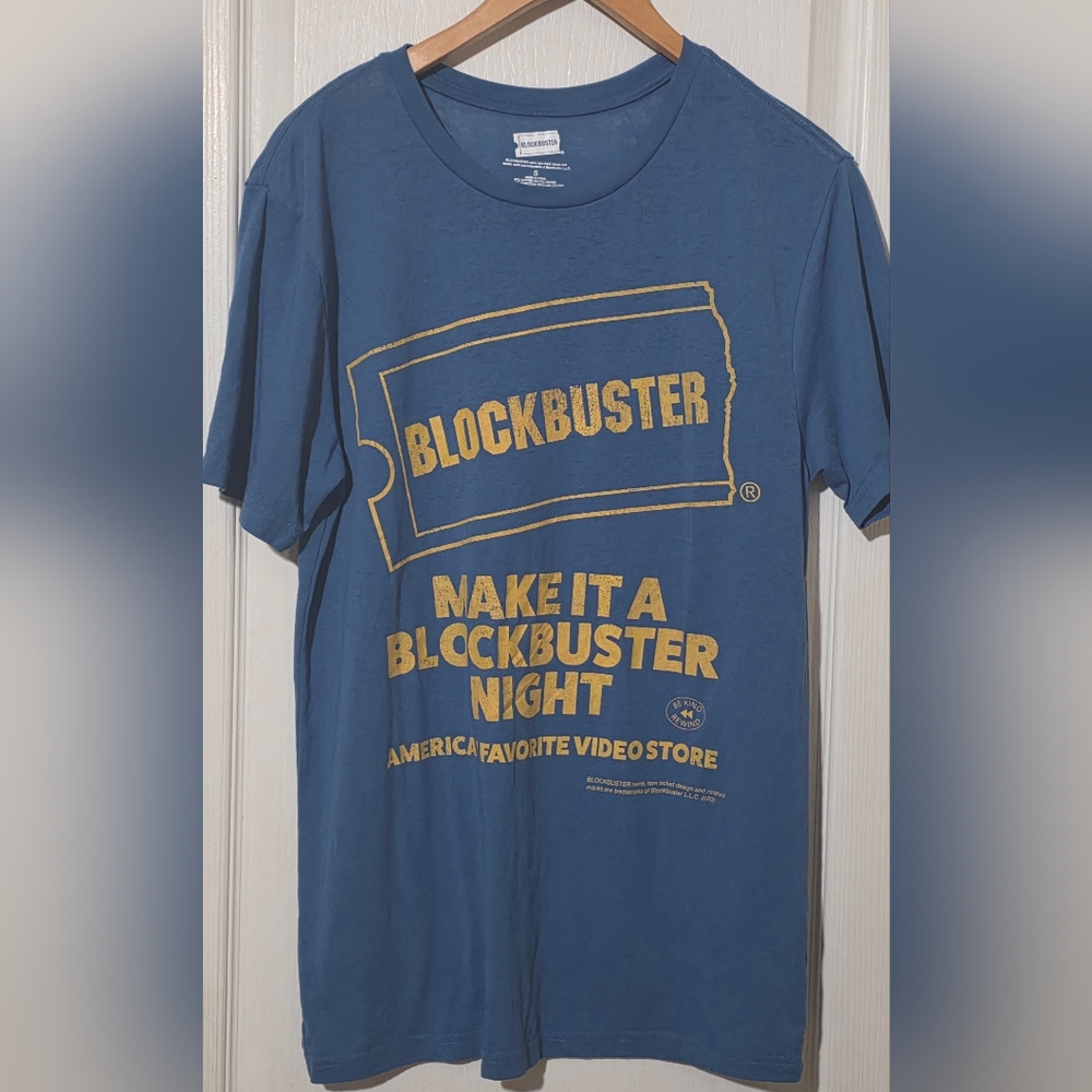 Blue Graphic Tee - Short Sleeve